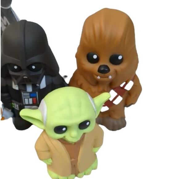 Disney Parks Star Wars Bath Set Toy in Bucket-Multicolor-One Size-NWT-M9 - Picture 3 of 6